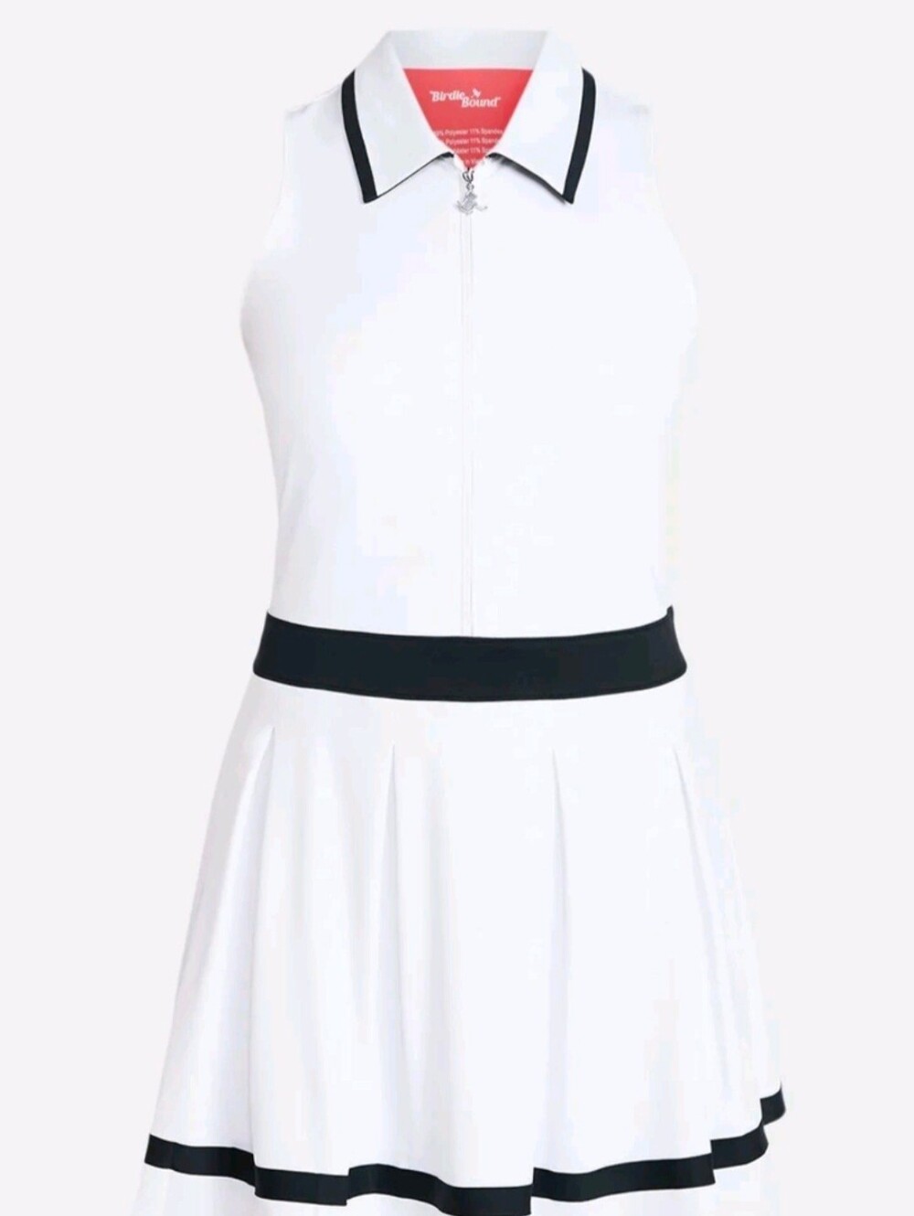 NWT,Woman's Large Birdie Bound Sleeveless Dress With Shorts Under It